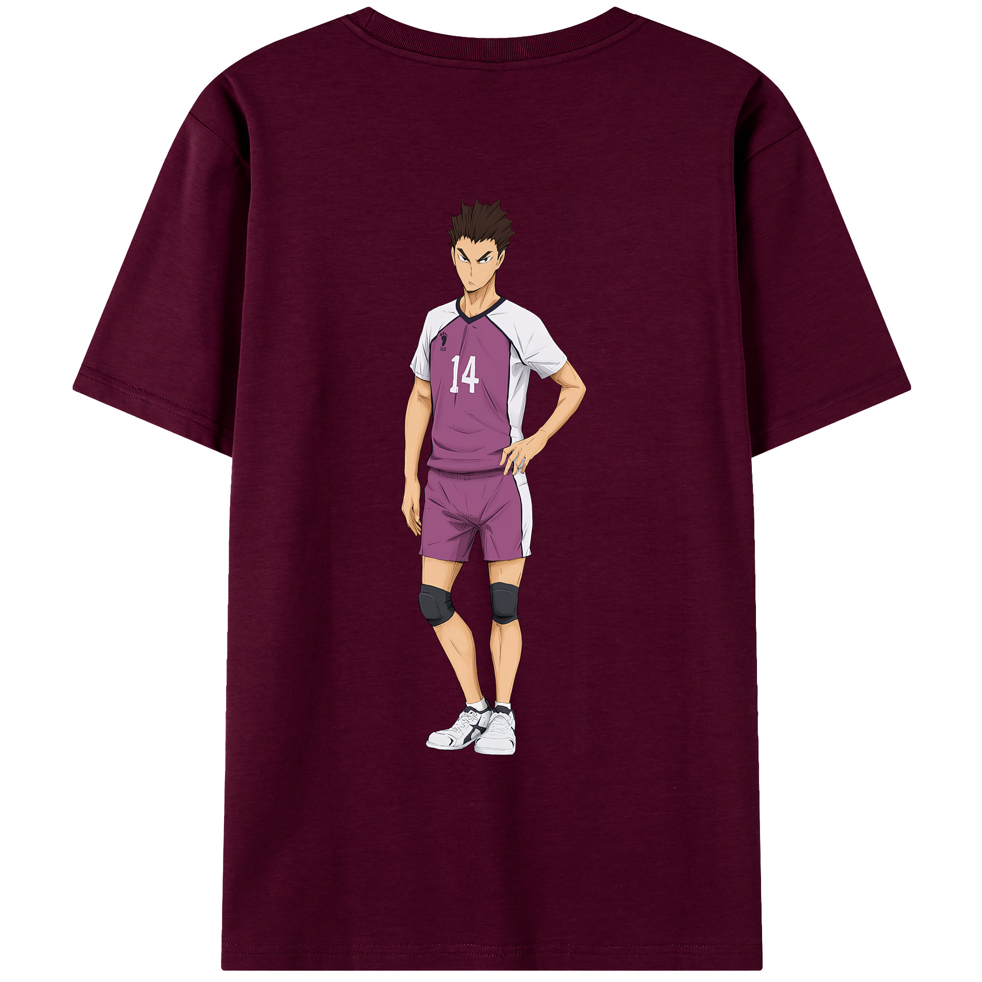 （画像用） ハイキュー!! Haikyu!! レディース半袖Tシャツ(バックプリント)